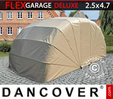 Tält garage 2,5x4,7x2m, beige